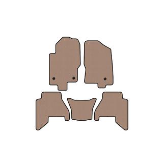 Tappetini in gomma Carsuit V2 (2 file, Beige, 2010-2014) Nissan Pathfinder R51 2005-2014 foto 1