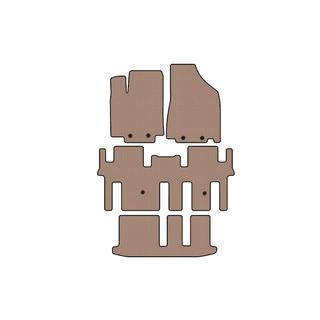 Tappetini in gomma Carsuit (3 file, beige) Nissan Pathfinder R52 2012-2021 foto 1