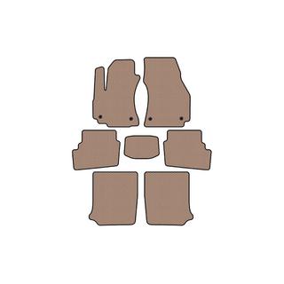 Tappetini in gomma Carsuit (3 file, 2003-2005, 7 posti, beige) Opel Zafira A 1998-2005 foto 1