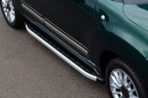 Fiat 500/500L 2013-2022 Pedane Laterali Fullmond (2 pz, Alluminio) foto 2