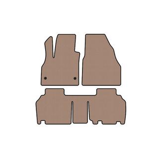 Tappetini in gomma Carsuit (2 file, 5 porte/7 posti, beige) foto 1
