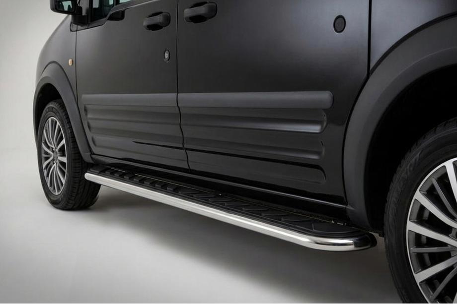Ford Connect 2002–2006 Pedane Laterali Maydos V1 (2 pz, Alluminio e Acciaio Inox) Image
