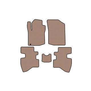 Tappetini in gomma Carsuit (2007-2009, HB, 3 porte, beige) Toyota Aygo 2007-2014 foto 1
