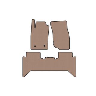Tappetini in Gomma Carsuit V2 (Beige) Toyota Hilux 2006-2015 foto 1