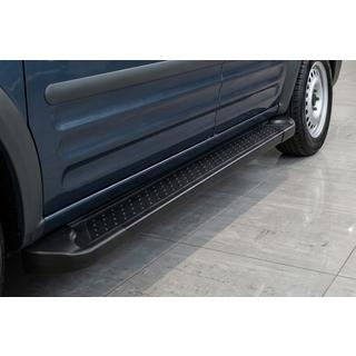 Pedane Laterali Allmond Black (2 pz, Alluminio) Ford Connect 2006–2009 foto 1