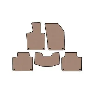 Tappetini in gomma Carsuit (SW, beige)