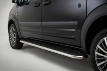 Ford Connect 2006–2009 Pedane Laterali Maydos V1 (2 pz, Alluminio e Acciaio Inox) foto 1