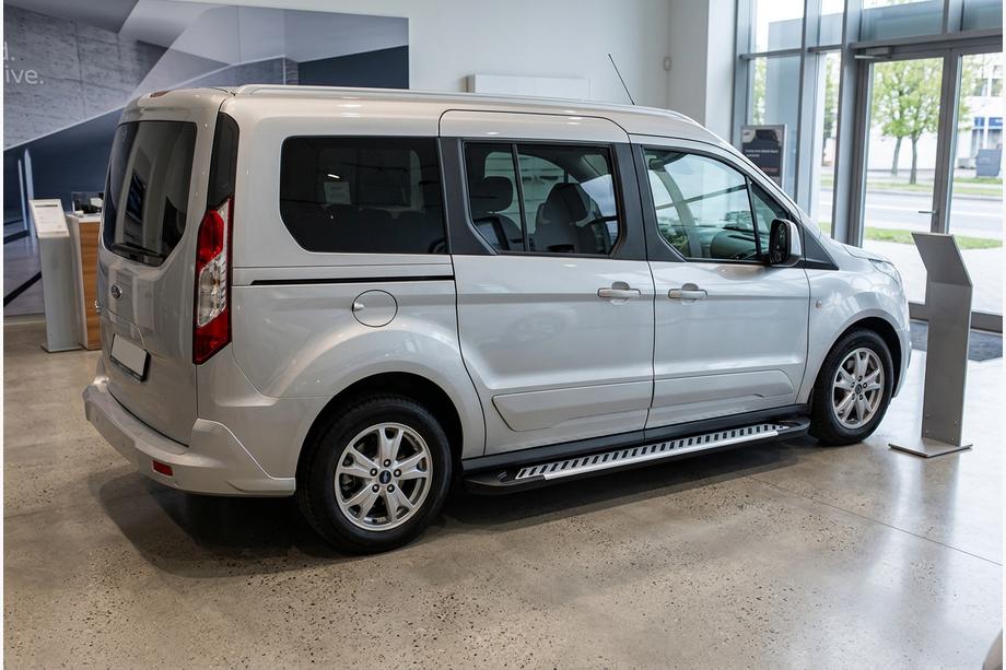 Ford Connect 2014-2021 Pedane Laterali Line (2 pz, Alluminio) Image