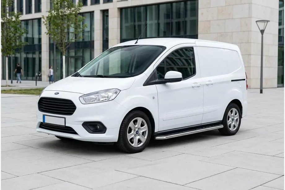 Ford Courier 2014-2023 Pedane Laterali Maydos V1 (2 pz, acciaio inox) Image