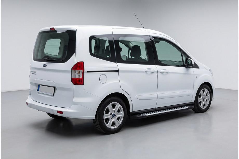 Ford Courier 2014-2023 Pedane Laterali Line (2 pz, Alluminio) Image