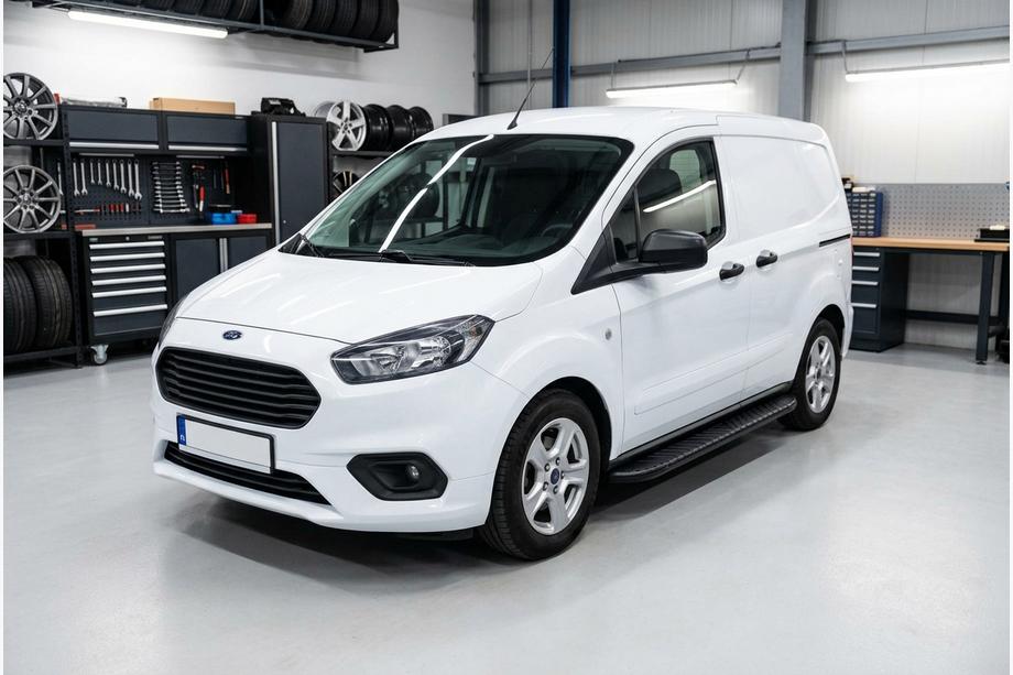 Ford Courier 2014-2023 Pedane Laterali Bosphorus Black (2 pz, Alluminio) Image