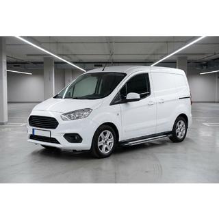 Pedane Laterali Rainbow (2 pz, Alluminio) Ford Courier 2014-2023 foto 1