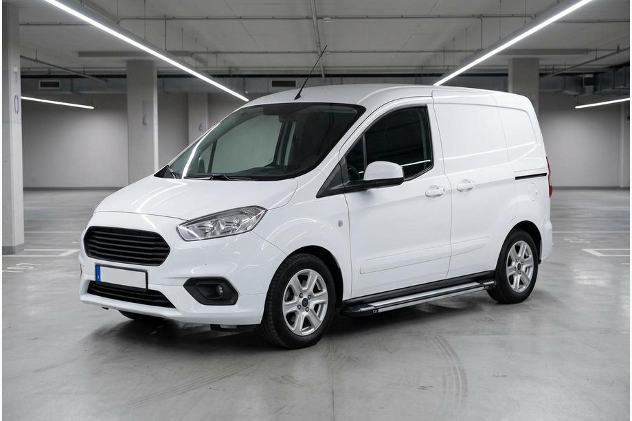Ford Courier 2014-2023 Pedane Laterali Rainbow (2 pz, Alluminio) Image