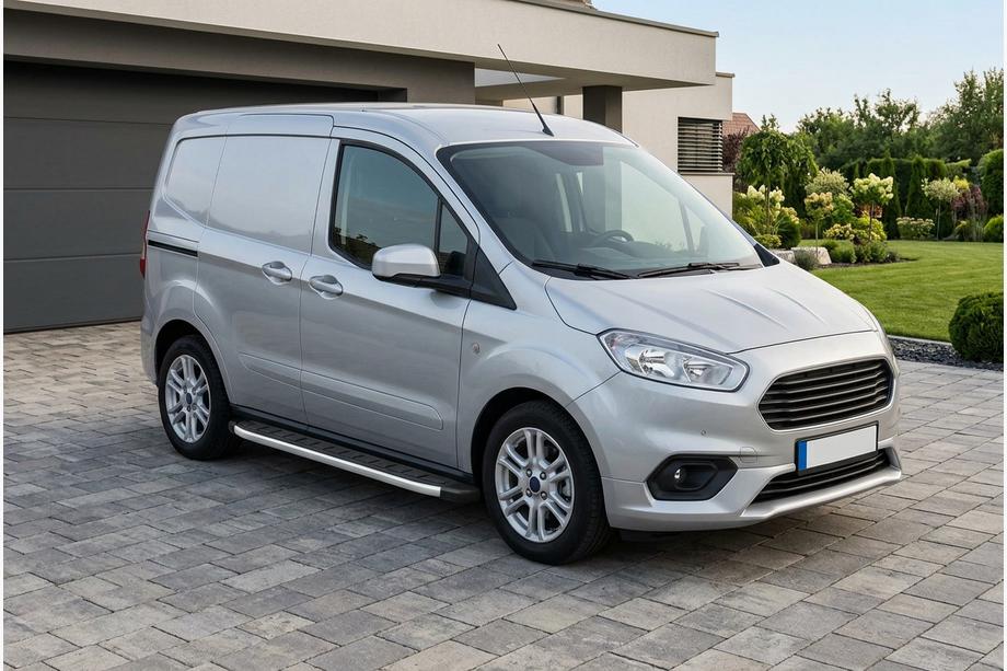 Ford Courier 2014-2023 Pedane laterali Fullmond (2 pz, alluminio) Image