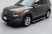 Ford Explorer 2011-2019 Pedane Laterali Maydos V1 (2 pz, acciaio inox) foto 1