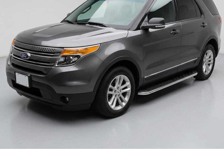 Ford Explorer 2011-2019 Pedane Laterali Maydos V1 (2 pz, acciaio inox) Image