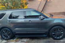 Ford Explorer 2011-2019 Pedane Laterali Allmond Black (2 pz, Alluminio) foto 4