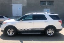 Ford Explorer 2011-2019 Pedane Laterali Sunrise (2 pz, Alluminio) foto 6