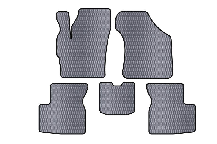 Chery QQ 2003-2022 Tappetini in Gomma Carsuit (Grigio) Foto 1