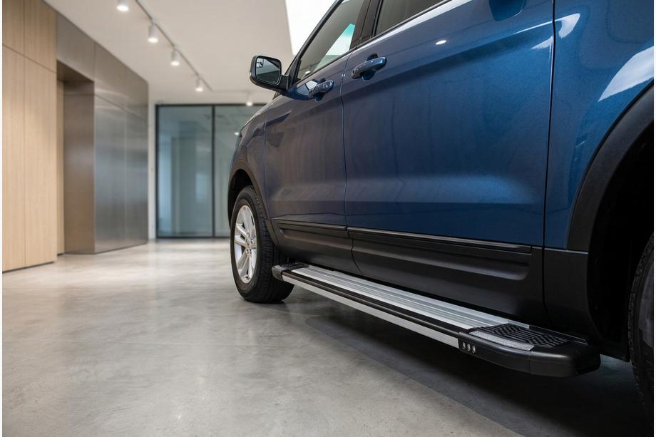 Ford Explorer 2011-2019 Pedane Laterali Rainbow (2 pz, Alluminio) Image