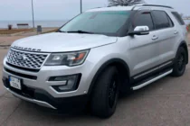 Ford Explorer 2011-2019 Pedane laterali Fullmond (2 pz, alluminio) foto 6