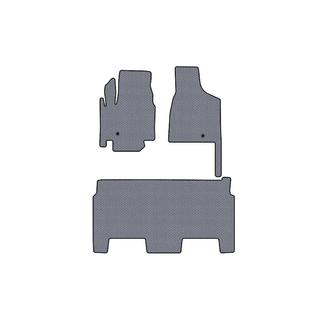 Tappetini in Gomma Carsuit (2008-2020, 2 File, 8 Posti/Allestimento SXT, Grigio) Dodge Grand Caravan V 2008-2020 foto 1