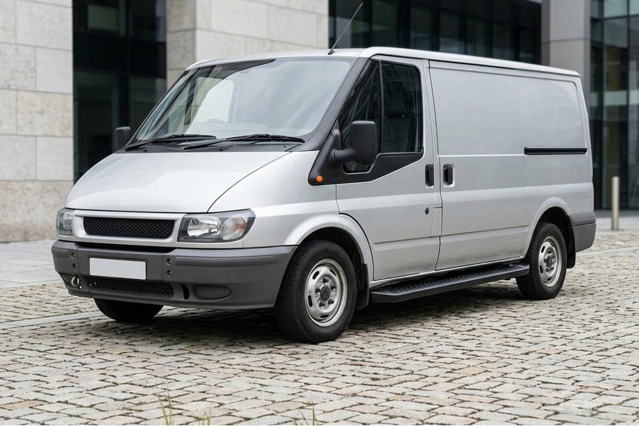 Ford Transit 2000–2014 Pedane Laterali Allmond Black (2 pz, Alluminio) Image