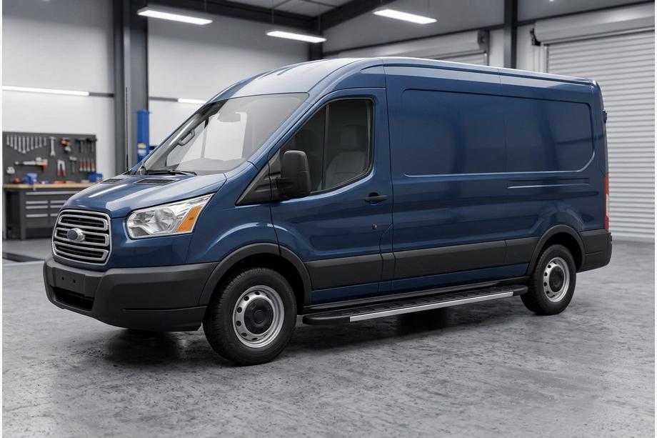 Ford Transit 2000–2014 Pedane Laterali Duru (2 pz, Alluminio) Image