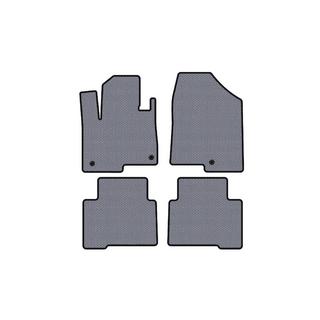 Tappetini in Gomma Carsuit (2 File, per Grand, Grigio) Hyundai Santa Fe 4 2018-2023 foto 1