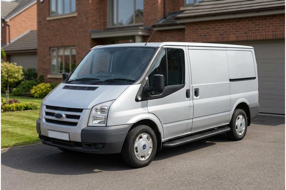 Ford Transit 2000–2014 Pedane Laterali Bosphorus Black (2 pz, Alluminio) Image