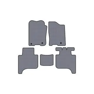 Tappetini in gomma Carsuit (2 file, 2004-2008, grigio)