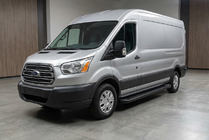 Ford Transit 2014- Pedane Laterali Allmond Black (2 pz, Alluminio) foto 1