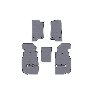 Tappetini in gomma Carsuit (Rubicon Unlimited/5 porte, grigio) Jeep Wrangler 2018- foto 1