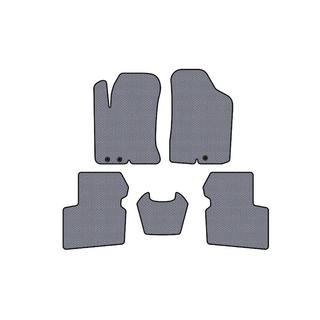 Tappetini in Gomma Carsuit (SD, Grigio) Kia Cerato 2 2010-2013 foto 1