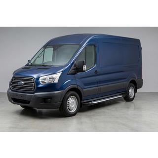 Pedane Laterali Line (2 pz, Alluminio) Ford Transit 2014- foto 1
