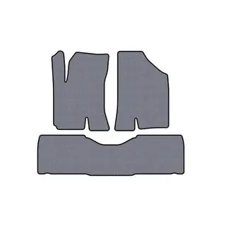 Tappetini in gomma Carsuit (6 posti/Elettrico, grigio)