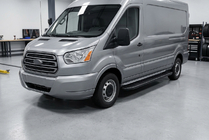 Ford Transit 2014- Pedane Laterali Bosphorus Black (2 pz, Alluminio) foto 1