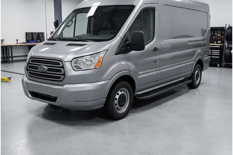 Ford Transit 2014- Pedane Laterali Bosphorus Black (2 pz, Alluminio) Image