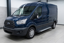Ford Transit 2014- Pedane Laterali Allmond Grey (2 pz, Alluminio) foto 1