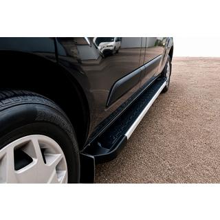 Pedane Laterali RedLine V1 (2 pz, Alluminio) Ford Custom 2013-2022 foto 1