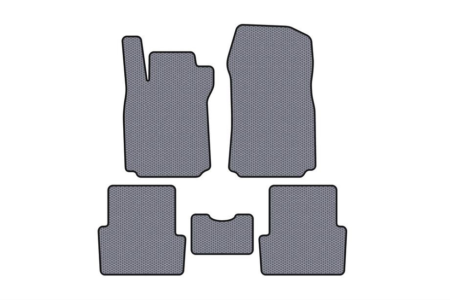 Renault Modus 2005-2012 Tappetini in Gomma Carsuit (Grigio) Foto 1