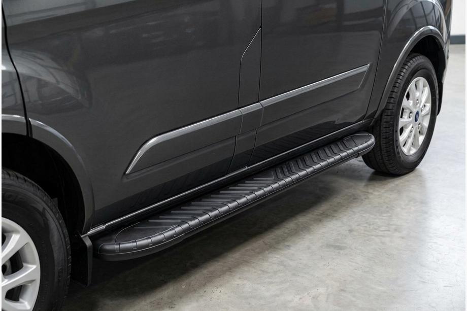 Ford Custom 2013-2022 Pedane Laterali Bosphorus Black (2 pz, Alluminio) Image
