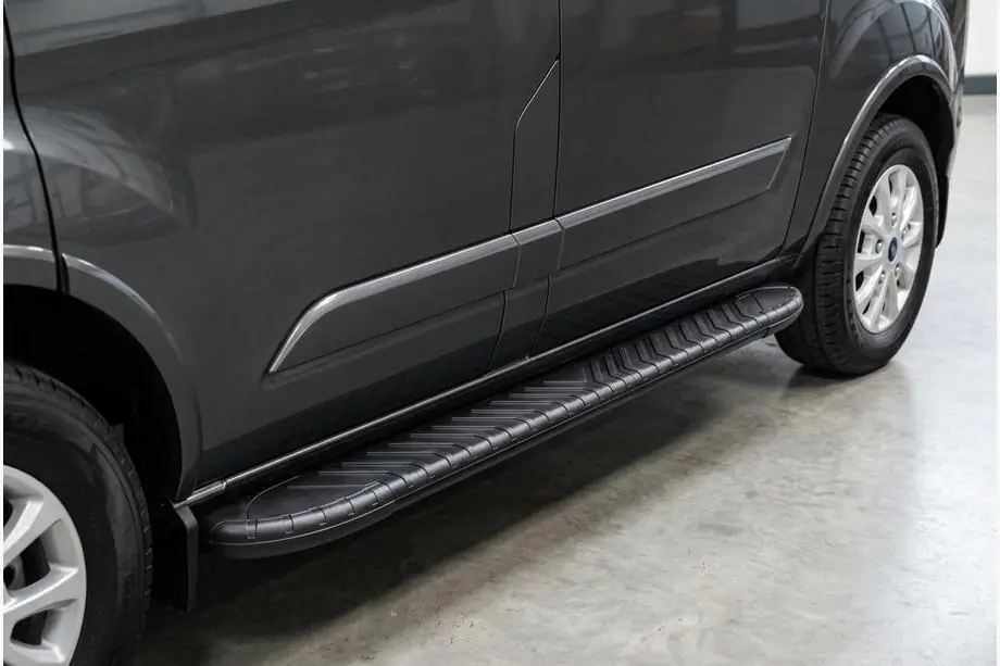 Ford Custom 2013-2022 Pedane Laterali Bosphorus Black (2 pz, Alluminio) Image