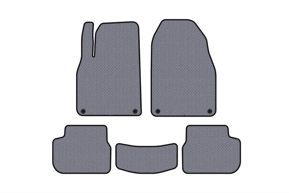Saab 9-3 2002-2014 Tappetini in Gomma Carsuit (Grigio) Foto 1