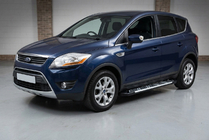 Ford Kuga 2008-2013 Pedane Laterali Sunrise (2 pz, Alluminio) foto 1