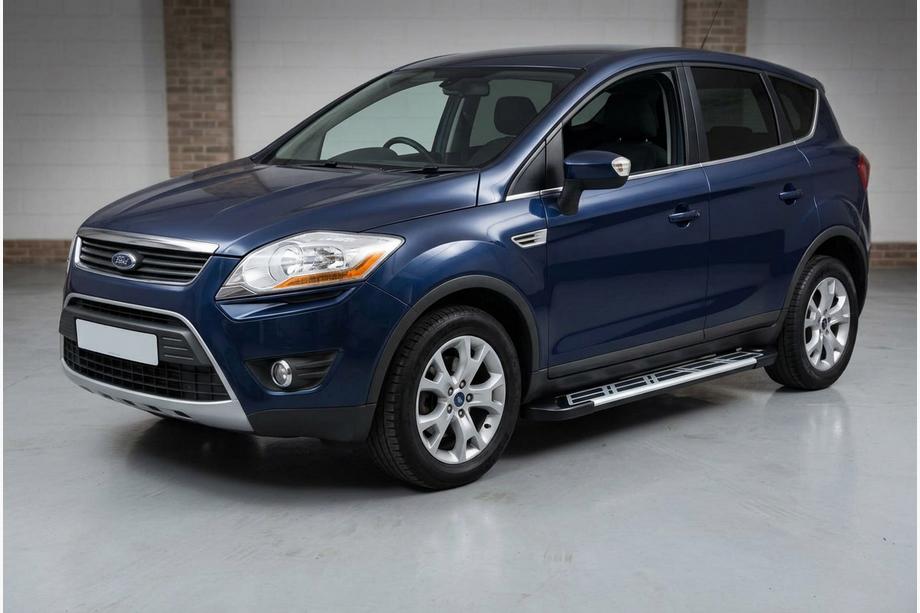 Ford Kuga 2008-2013 Pedane Laterali Sunrise (2 pz, Alluminio) Image