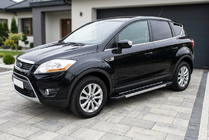 Ford Kuga 2008-2013 Pedane Laterali RedLine V1 (2 pz, Alluminio) foto 1