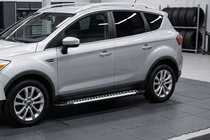 Ford Kuga 2008-2013 Pedane Laterali Line (2 pz, Alluminio) foto 1