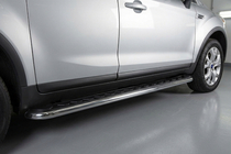 Ford Kuga 2008-2013 Pedane Laterali Maydos V1 (2 pz, Alluminio e Acciaio Inox) foto 1