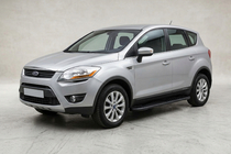 Ford Kuga 2008-2013 Pedane Laterali Bosphorus Black (2 pz, Alluminio) foto 1